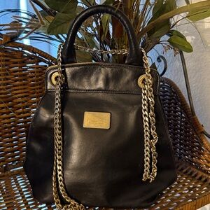 Fred Hayman Beverly Hills Vintage Genuine Leather Shoulder Bag 🔥